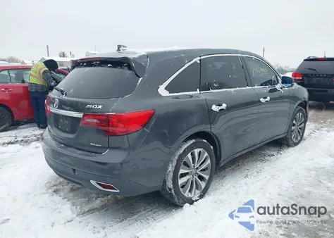 2015 Acura Mdx Technology Package из США, поврежденный, VIN 5FRYD4H42FB023374